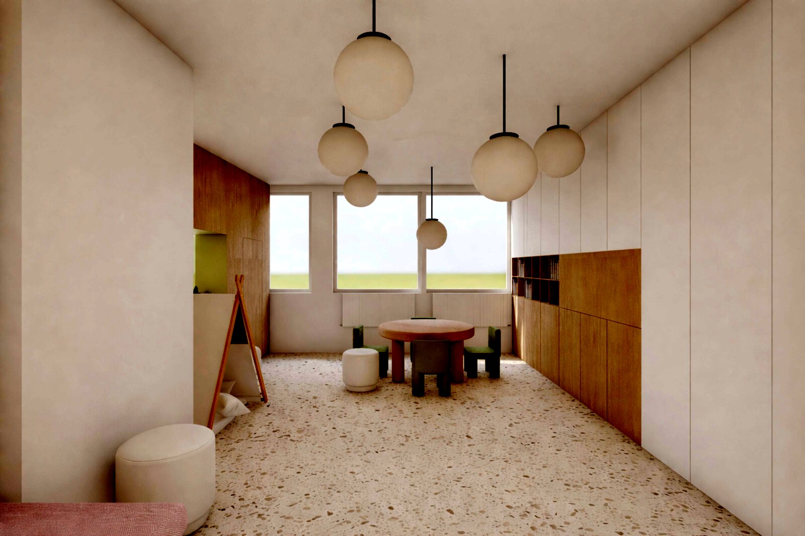 Návrh a realizácia interiéru detskej onkológie KOŠICE