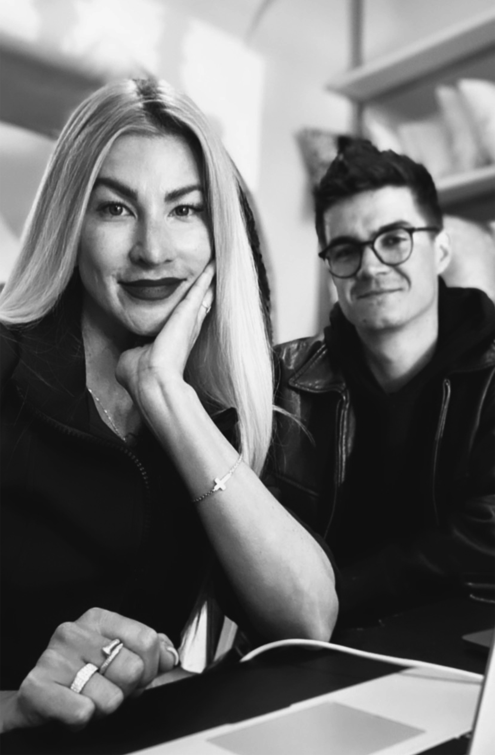 Naši dizajnéri Saskia Staško a Martin Bubelínyi
